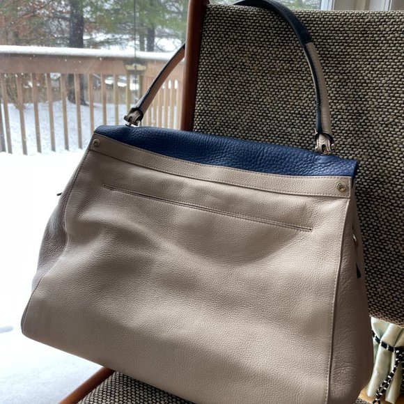 Furla Tri-color Medium Penelope Shoulder Bag - Picture 2 of 13